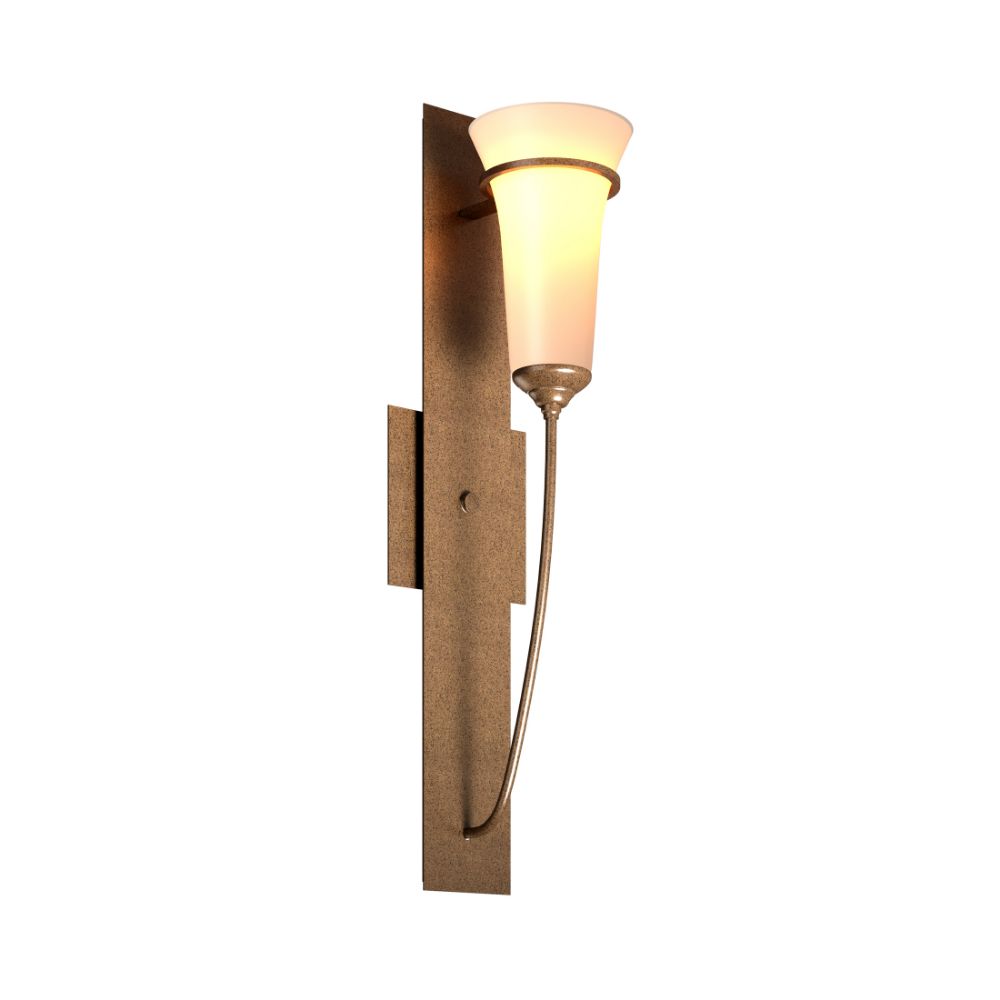Hubbardton Forge 206251-1003 Banded Wall Torch Sconce in Bronze (05)