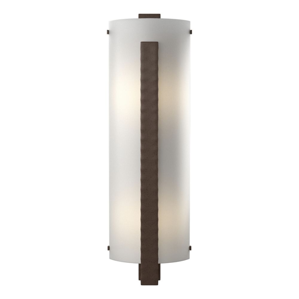 Hubbardton Forge 206730-1001 Forged Vertical Bar Large Sconce in Bronze (05)