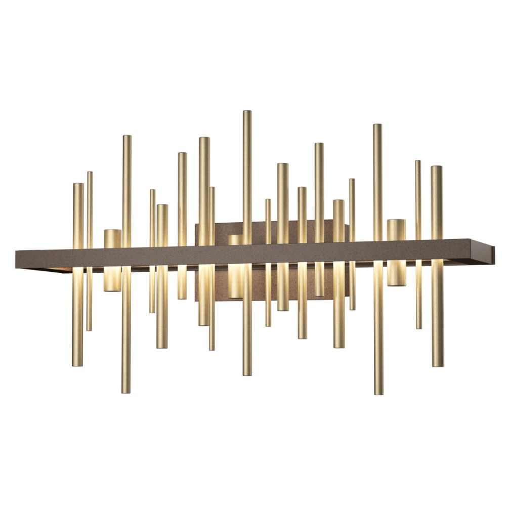 Hubbardton Forge 207915-1001 Cityscape LED Sconce in Bronze (05)