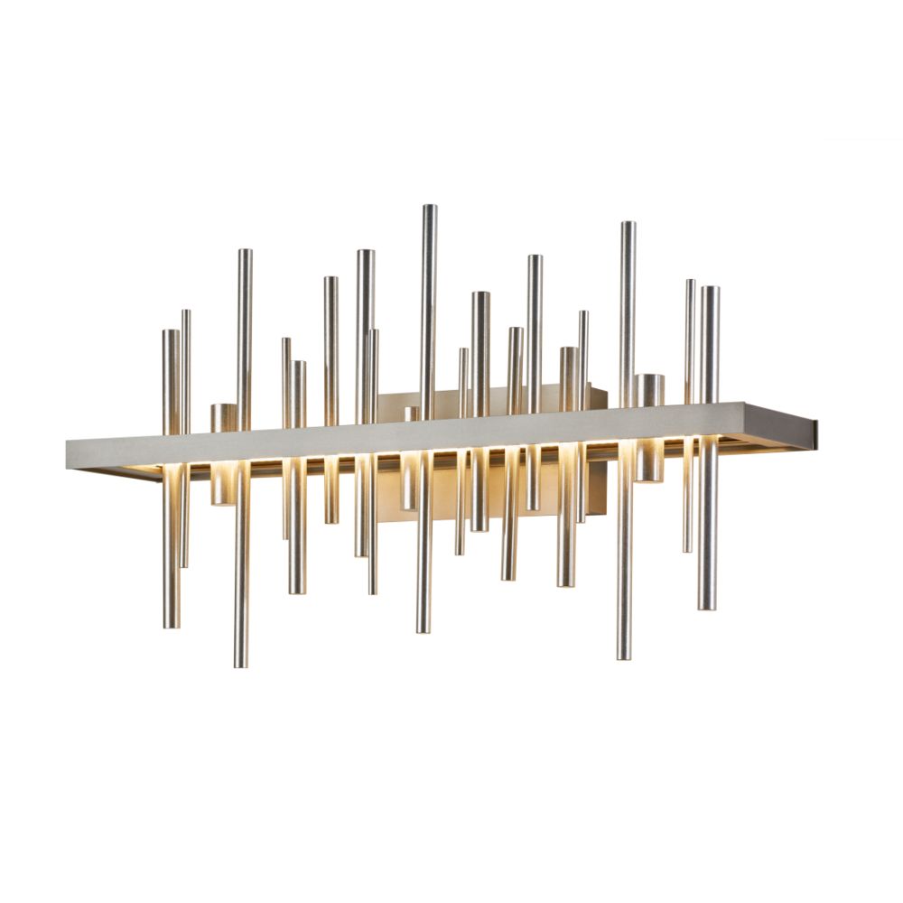 Hubbardton Forge 207915-1067 Cityscape LED Sconce in Modern Brass
