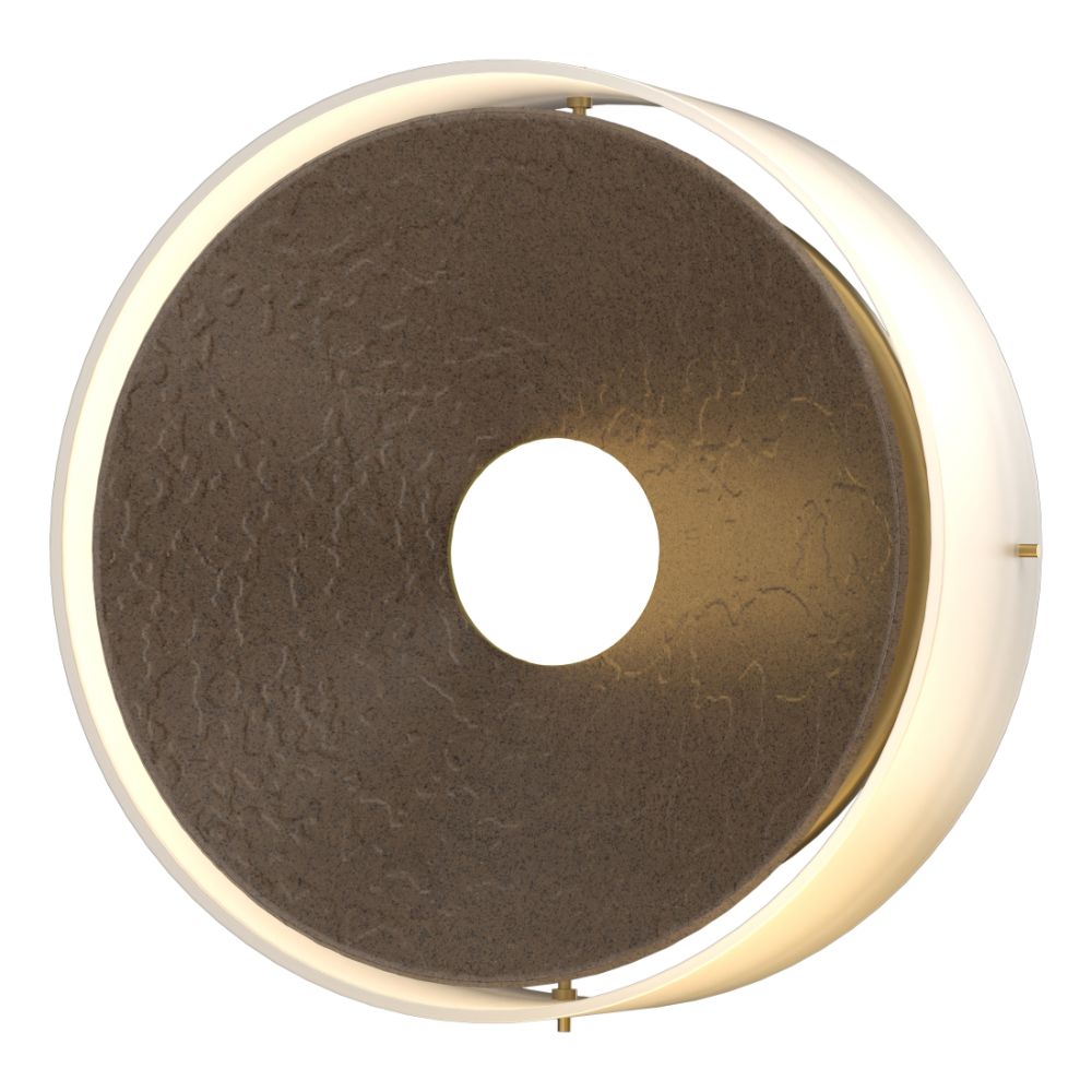 Hubbardton Forge 213310-1003 Oculus Sconce in Bronze (05)
