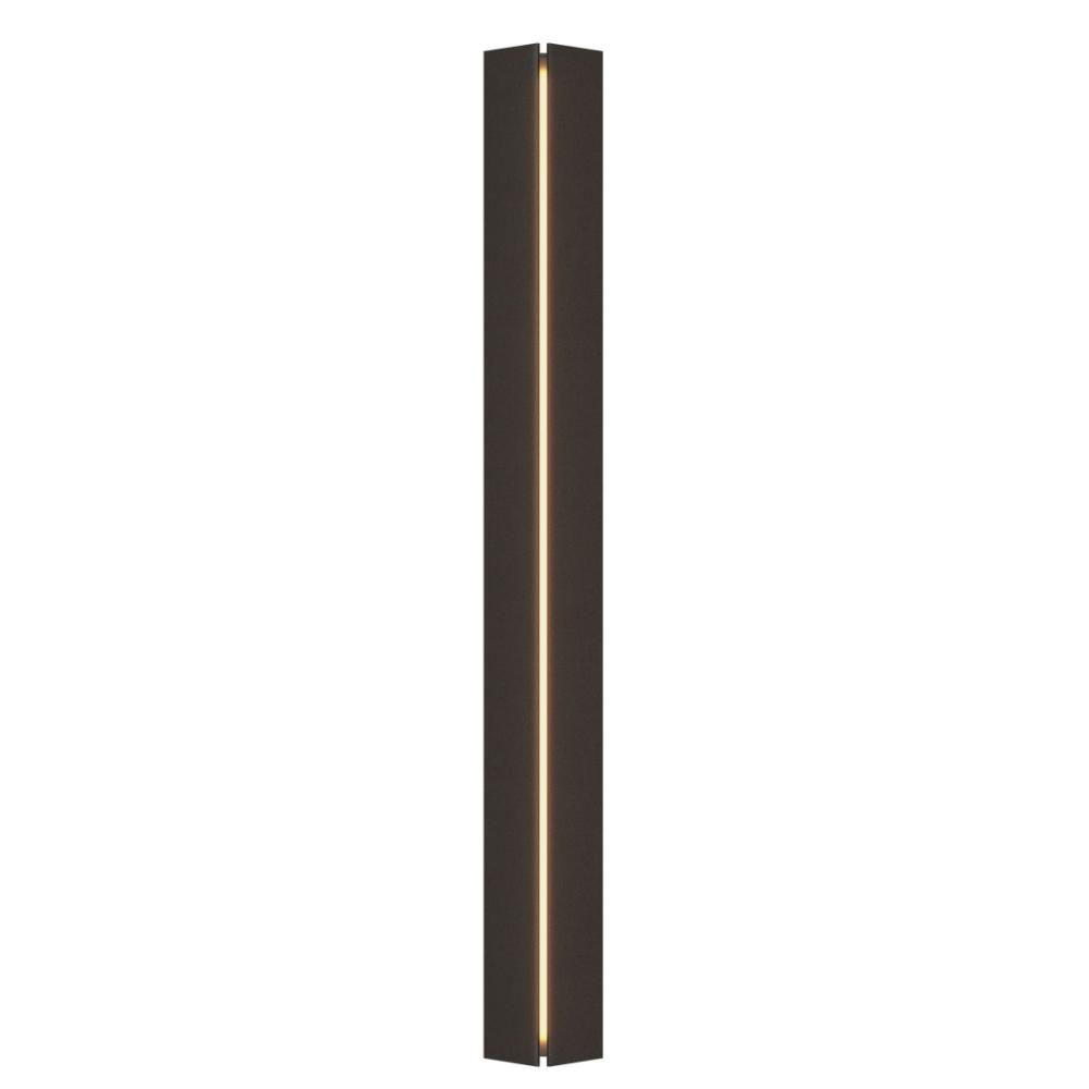 Hubbardton Forge 217654-1004 Gallery LED Sconce - 35.4" H - Oil Rubbed Bronze - 30W