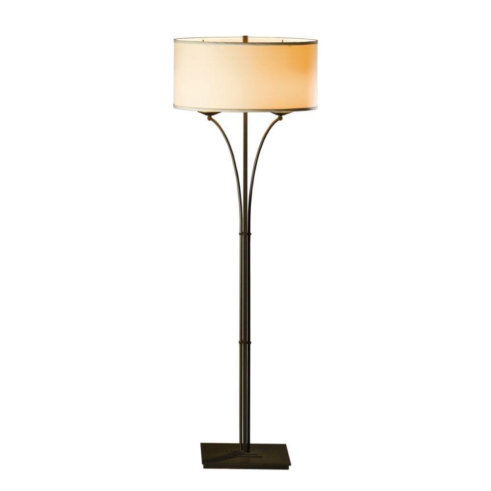 Hubbardton Forge 232720-1162 Contemporary Formae Floor Lamp in White