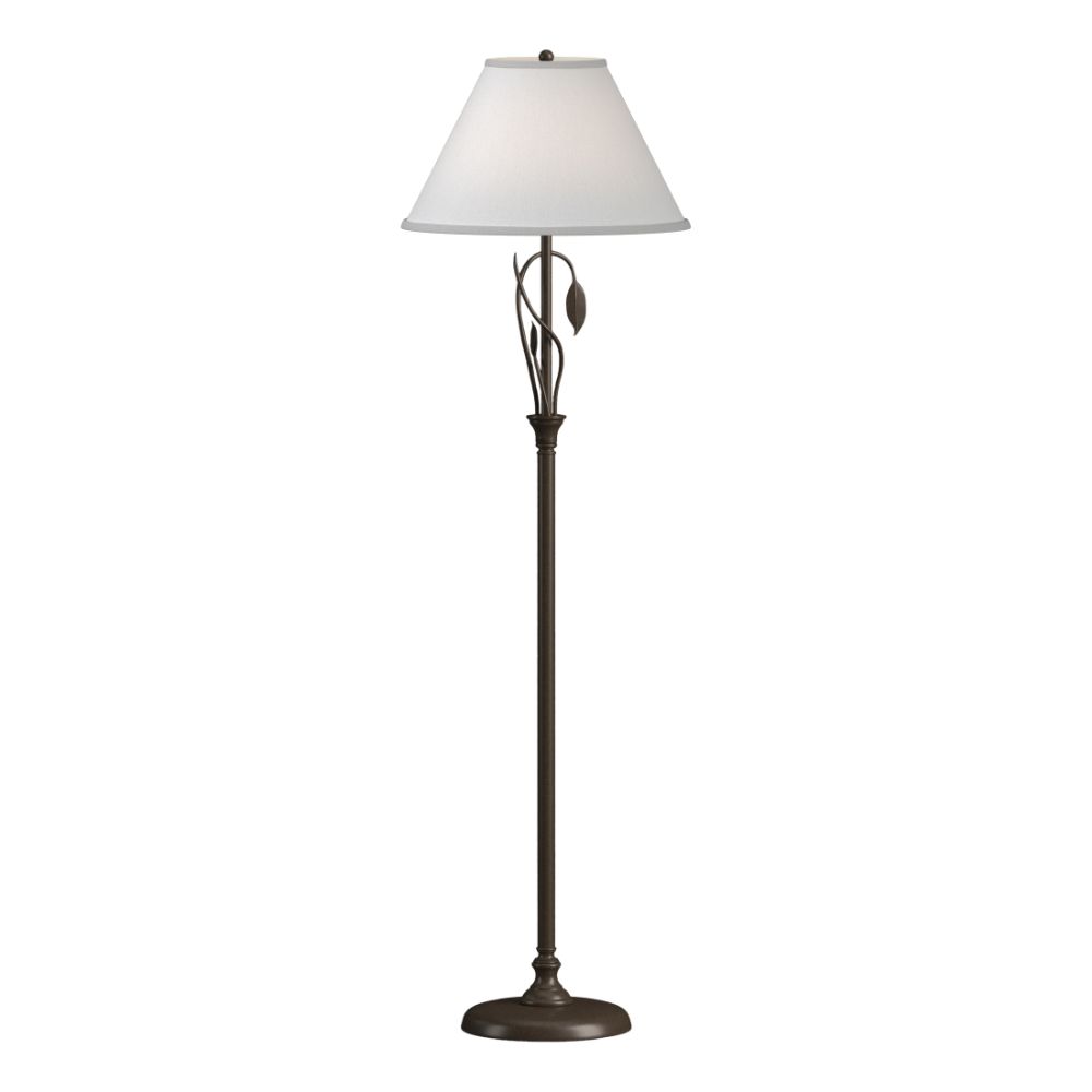 Hubbardton Forge 246761-1009 Forged Leaves and Vase Floor Lamp in Bronze (05)