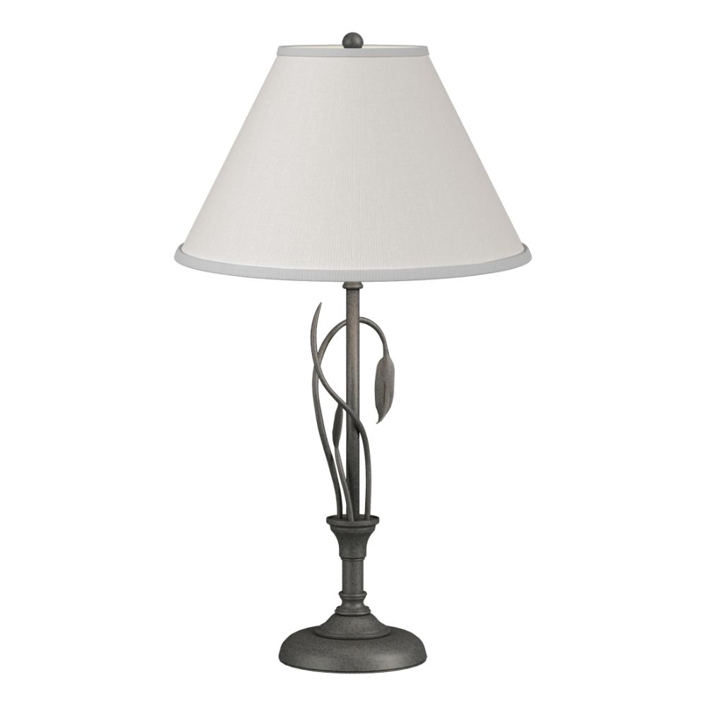 Hubbardton Forge 266760-1029 Forged Leaves and Vase Table Lamp in Natural Iron (20)