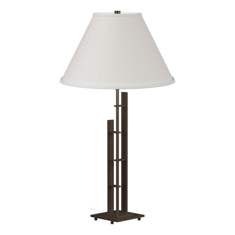 Hubbardton Forge 268421-1009 Metra Double Table Lamp in Bronze (05)