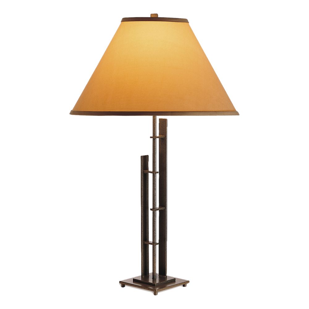 Hubbardton Forge 268421-1240 Metra Double Table Lamp in White