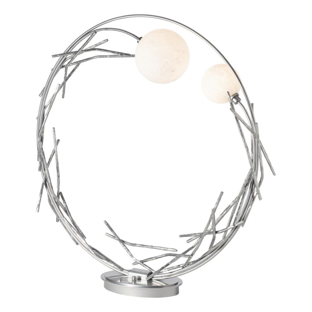 Hubbardton Forge 272114-1000 Brindille Ring Lamp - White Finish - Shell Glass