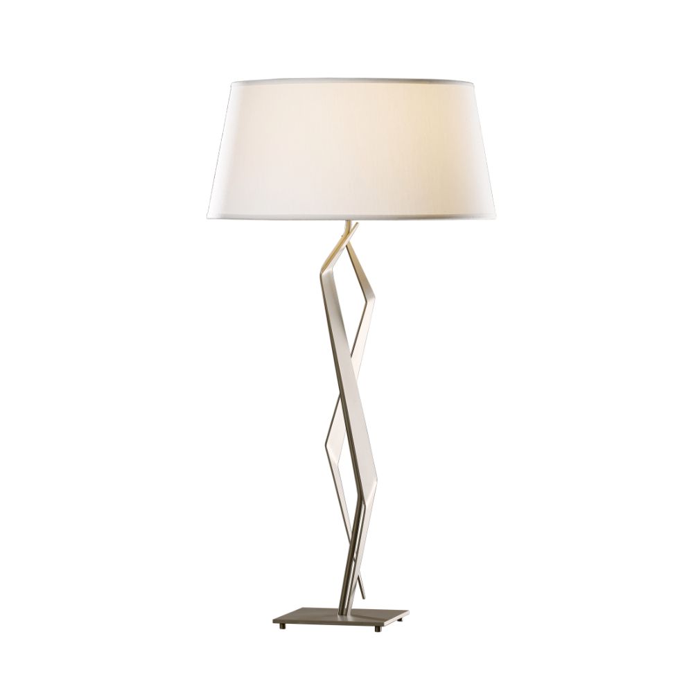 Hubbardton Forge 272850-1159 Facet Table Lamp in White