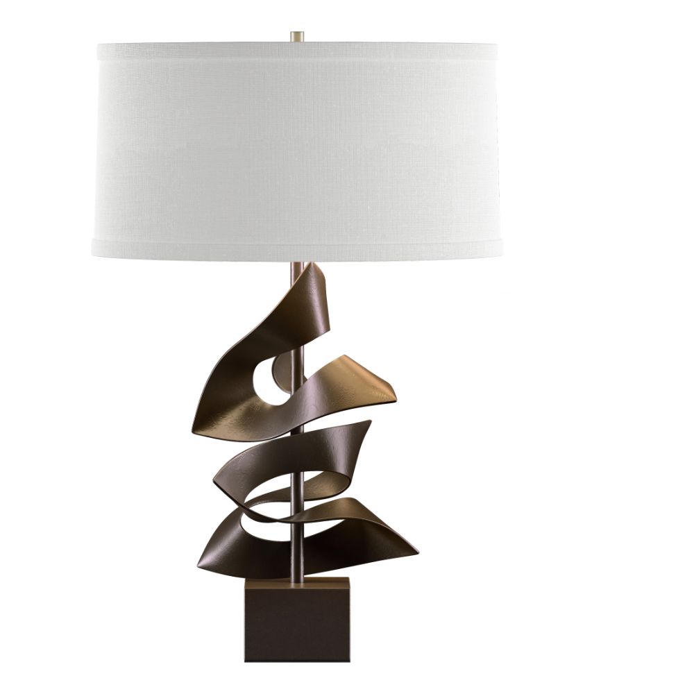 Hubbardton Forge 273050-1008 Gallery Twofold Table Lamp in Bronze (05)