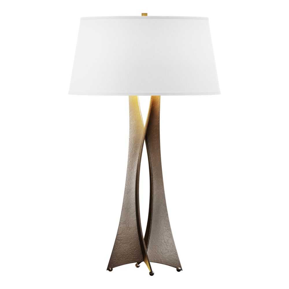 Hubbardton Forge 273077-1010 Moreau Tall Table Lamp in Bronze (05)