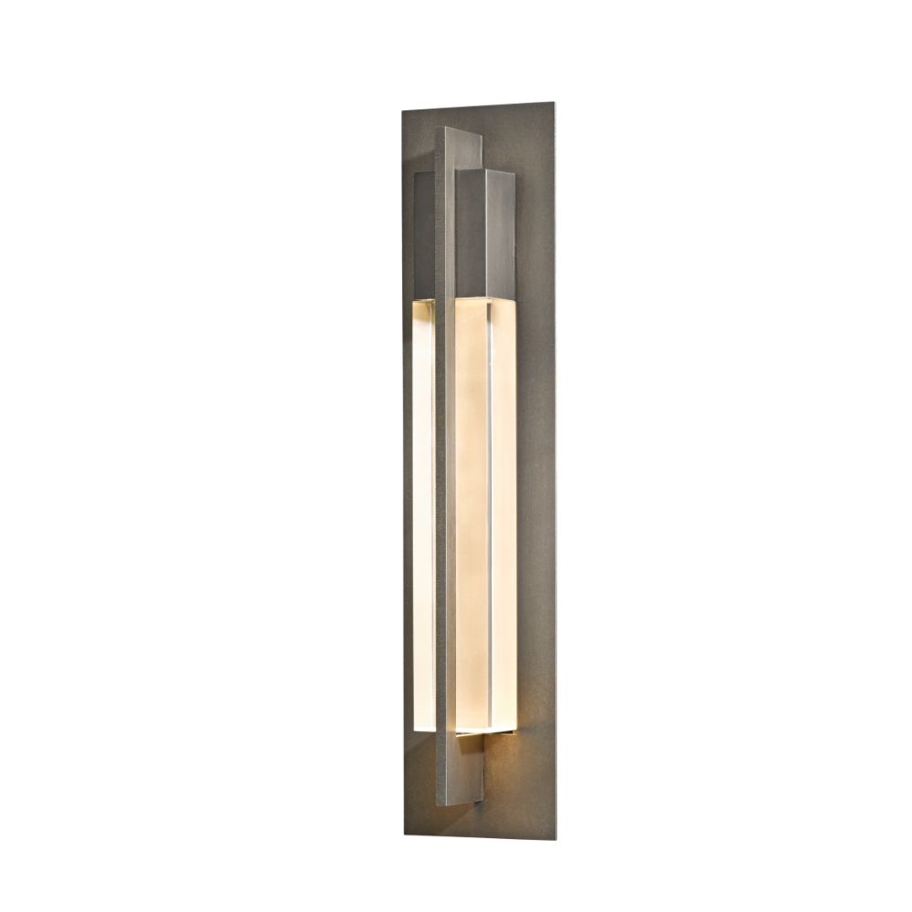 Hubbardton Forge 306405-1004 Axis Large Outdoor Sconce in Coastal Black (80)