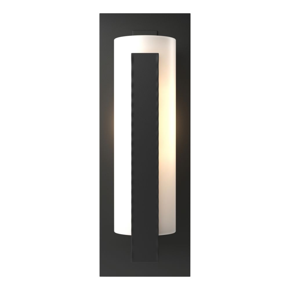 Hubbardton Forge 307286-1012 Forged Vertical Bars Outdoor Sconce in Coastal Black (80)