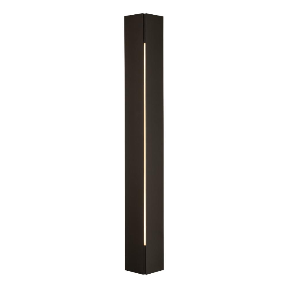 Hubbardton Forge 307653-1001 Gallery Outdoor Sconce - 59.5" - Coastal Oil Rubbed Bronze