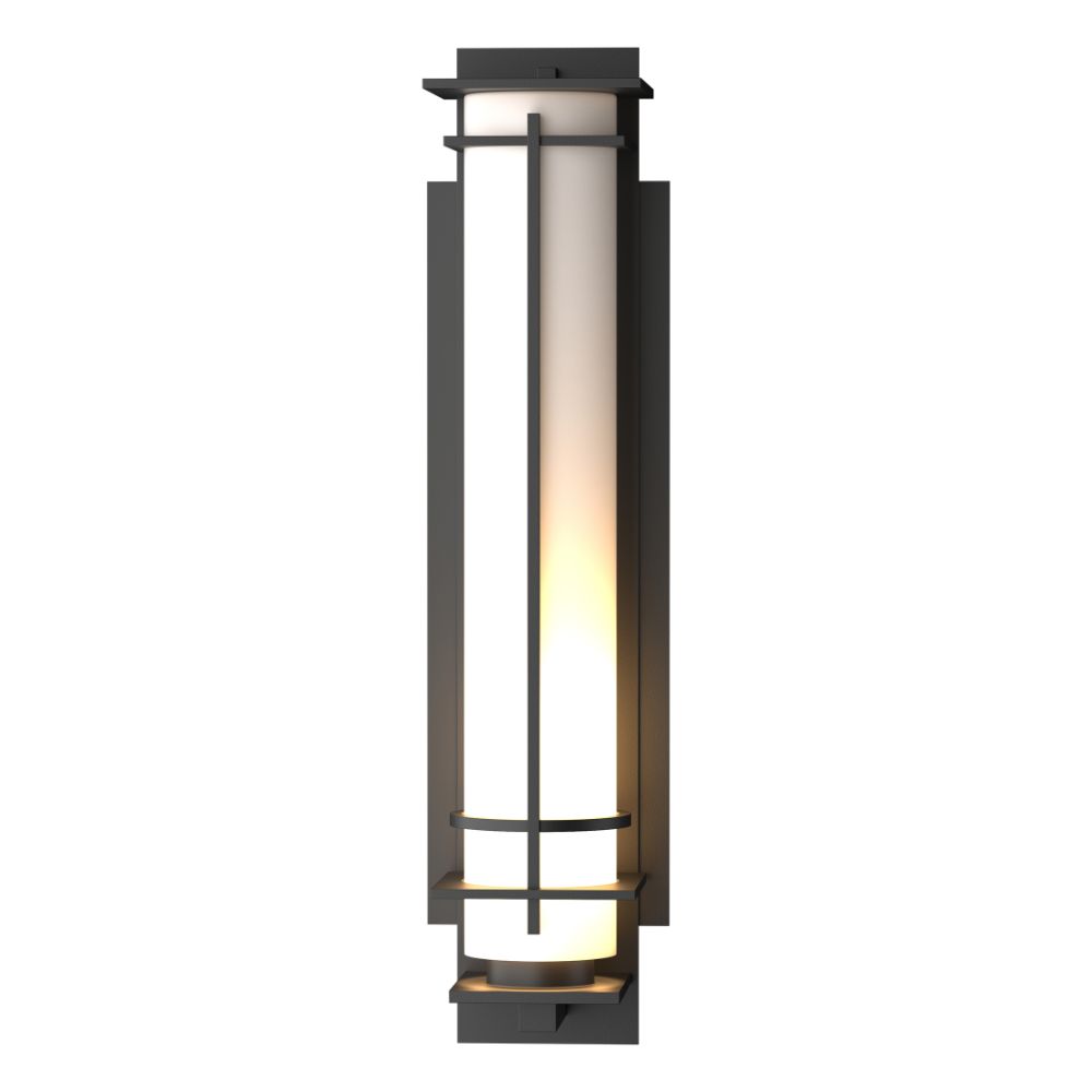 Hubbardton Forge 307861-1012 After Hours Large Outdoor Sconce in Coastal Black (80)