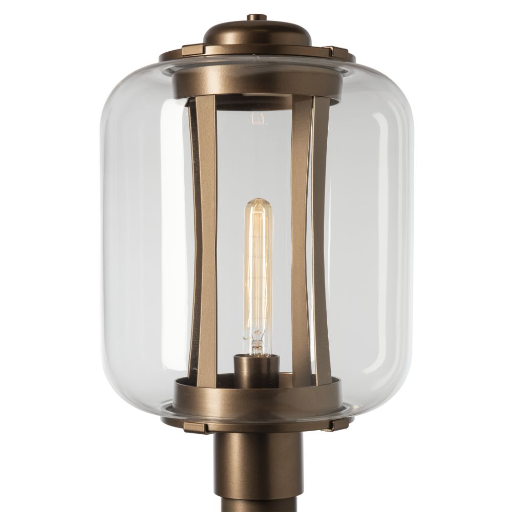 Hubbardton Forge 342554-1004 Fairwinds Extra Large Outdoor Post Light in Coastal Burnished Steel