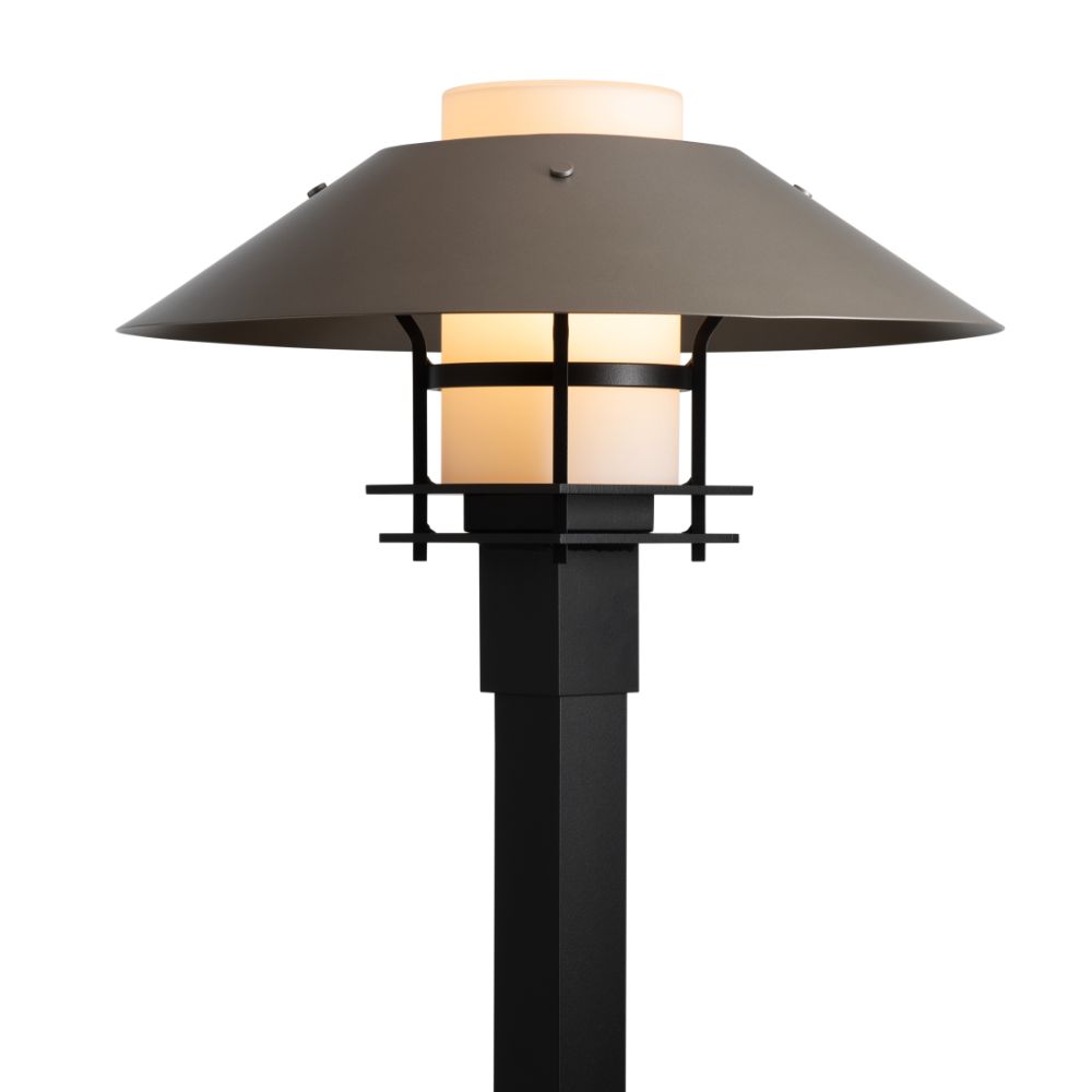 Hubbardton Forge 344227-1149 Henry Outdoor Post Light in Coastal Burnished Steel