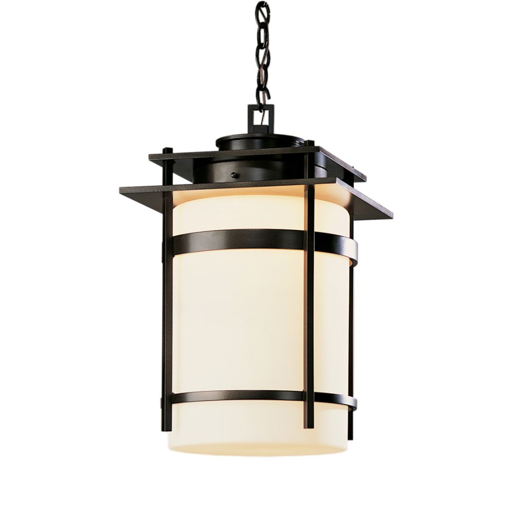 Hubbardton Forge 365894-1045 Banded Large Outdoor Fixture in Coastal White