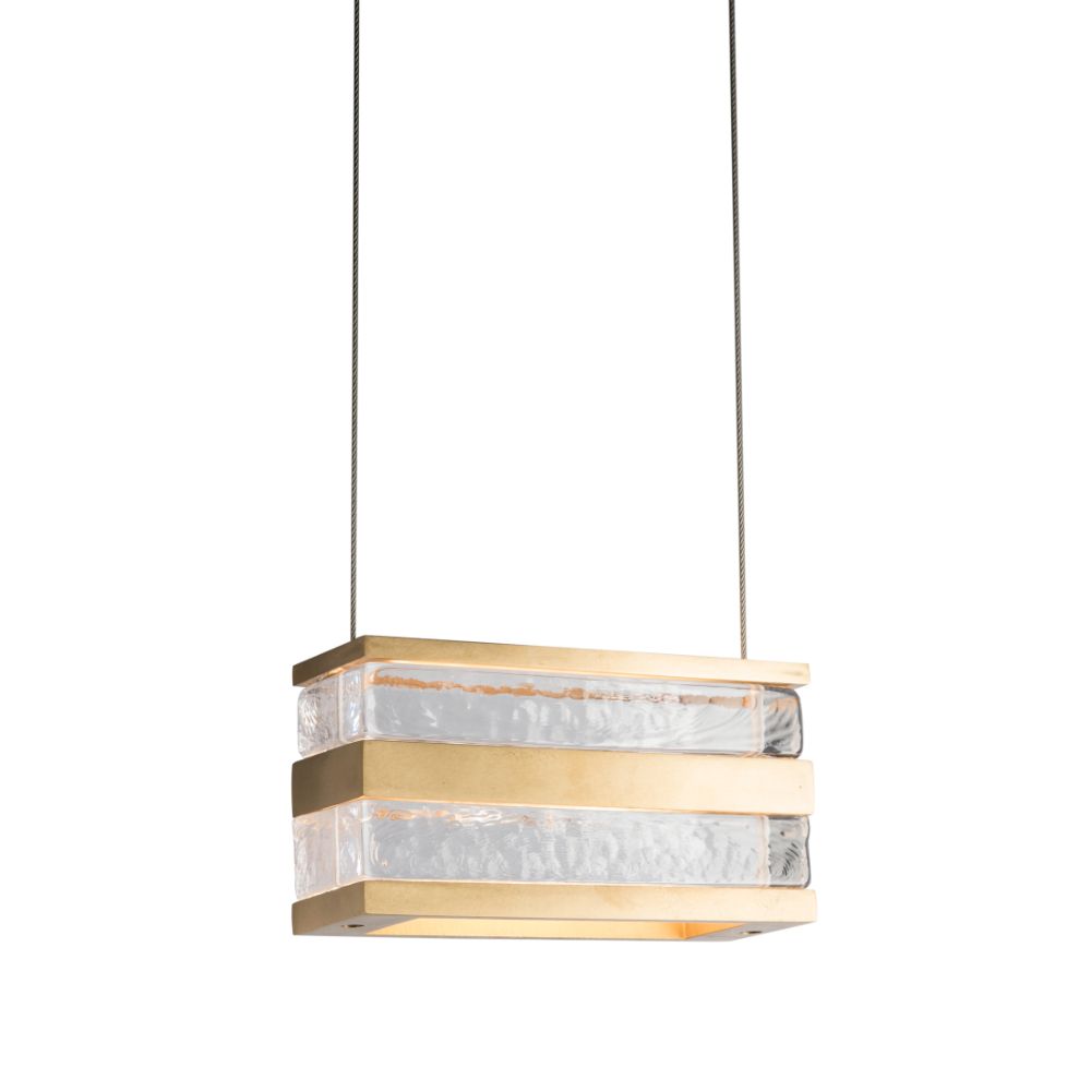 Hubbardton Forge 401854-1110 Stacks LED Pendant in Ink