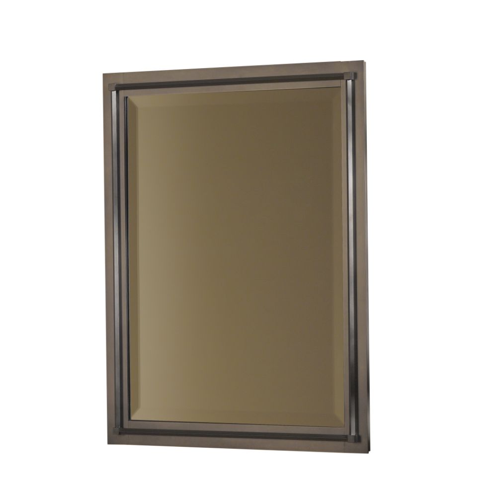Hubbardton Forge 714901-1012 Rook Beveled Mirror in White