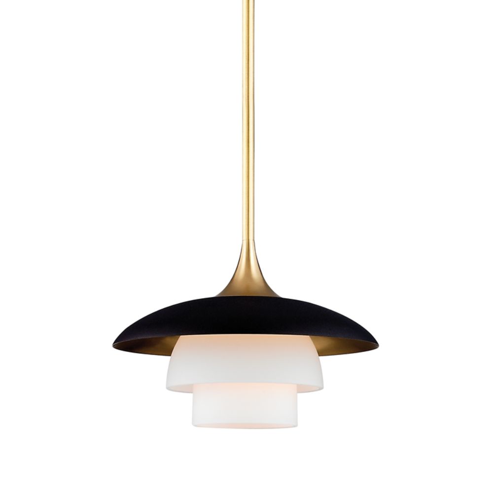 Hudson Valley 1010-AGB 1 LIGHT PENDANT in Aged Brass