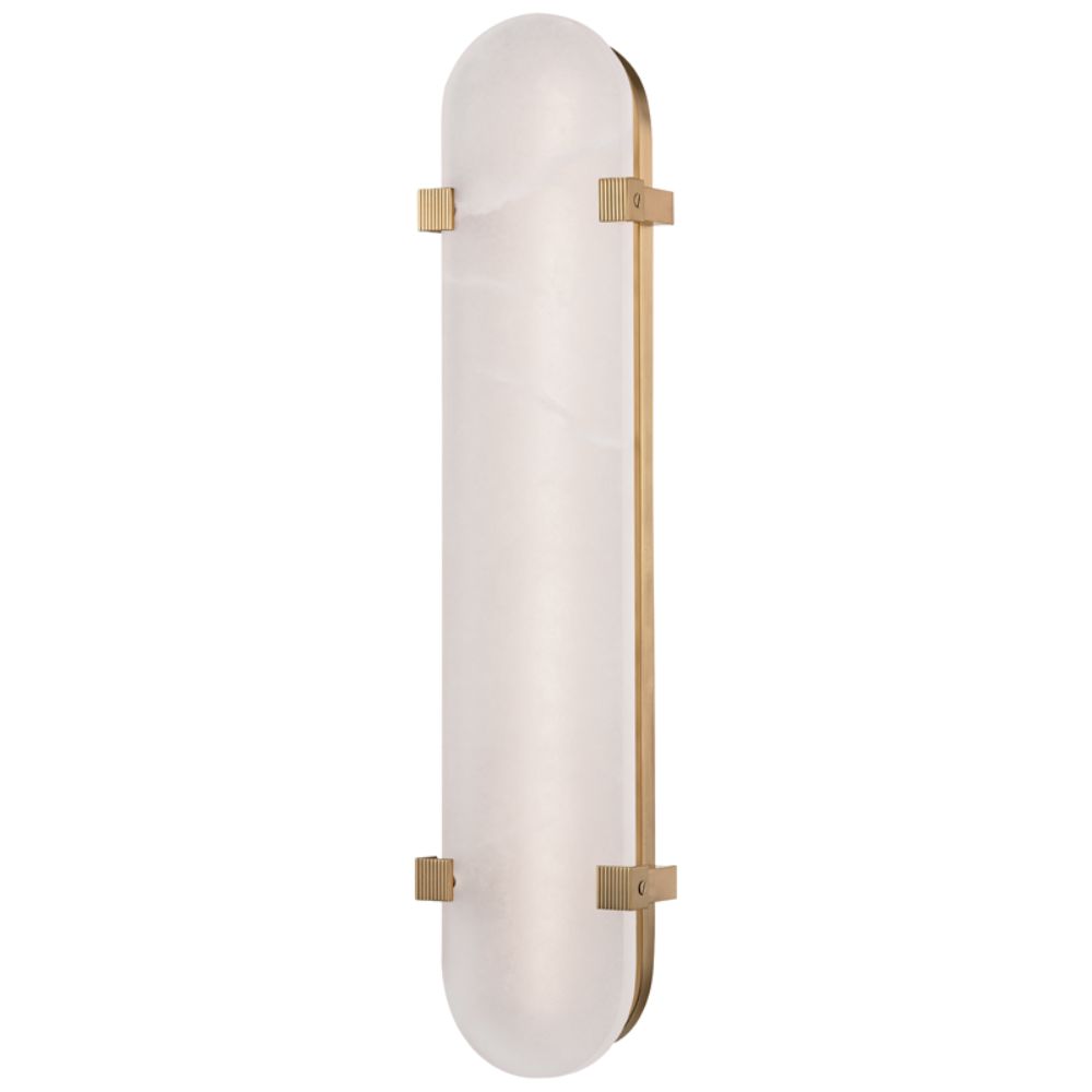 Hudson Valley 1125-AGB Skylar Led Wall Sconce in Aged Brass