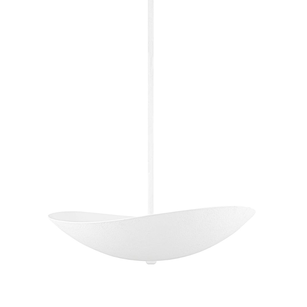 Hudson Valley Lighting 1424-WP Fabius 6 Light Small Pendant in White Plaster