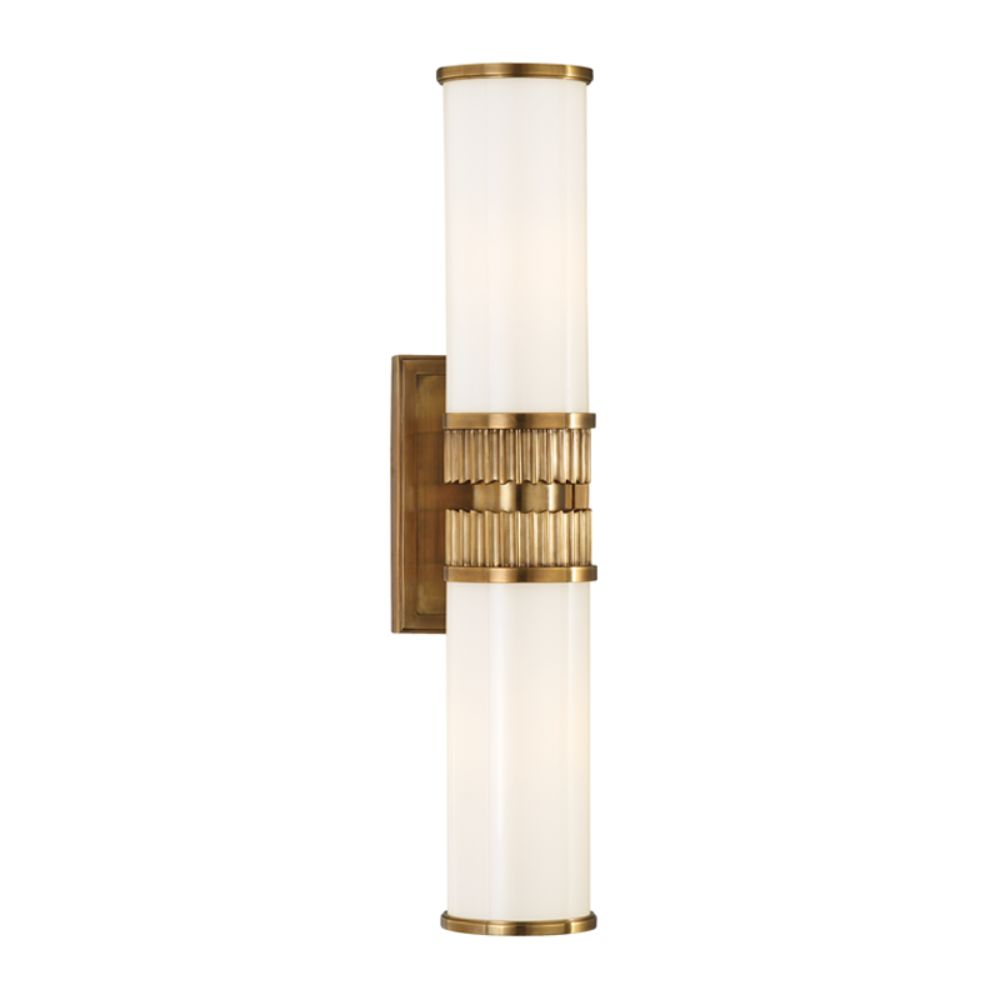 Hudson Valley Lighting 1562-AGB Harper 2 Light Bath Bracket in Aged Brass