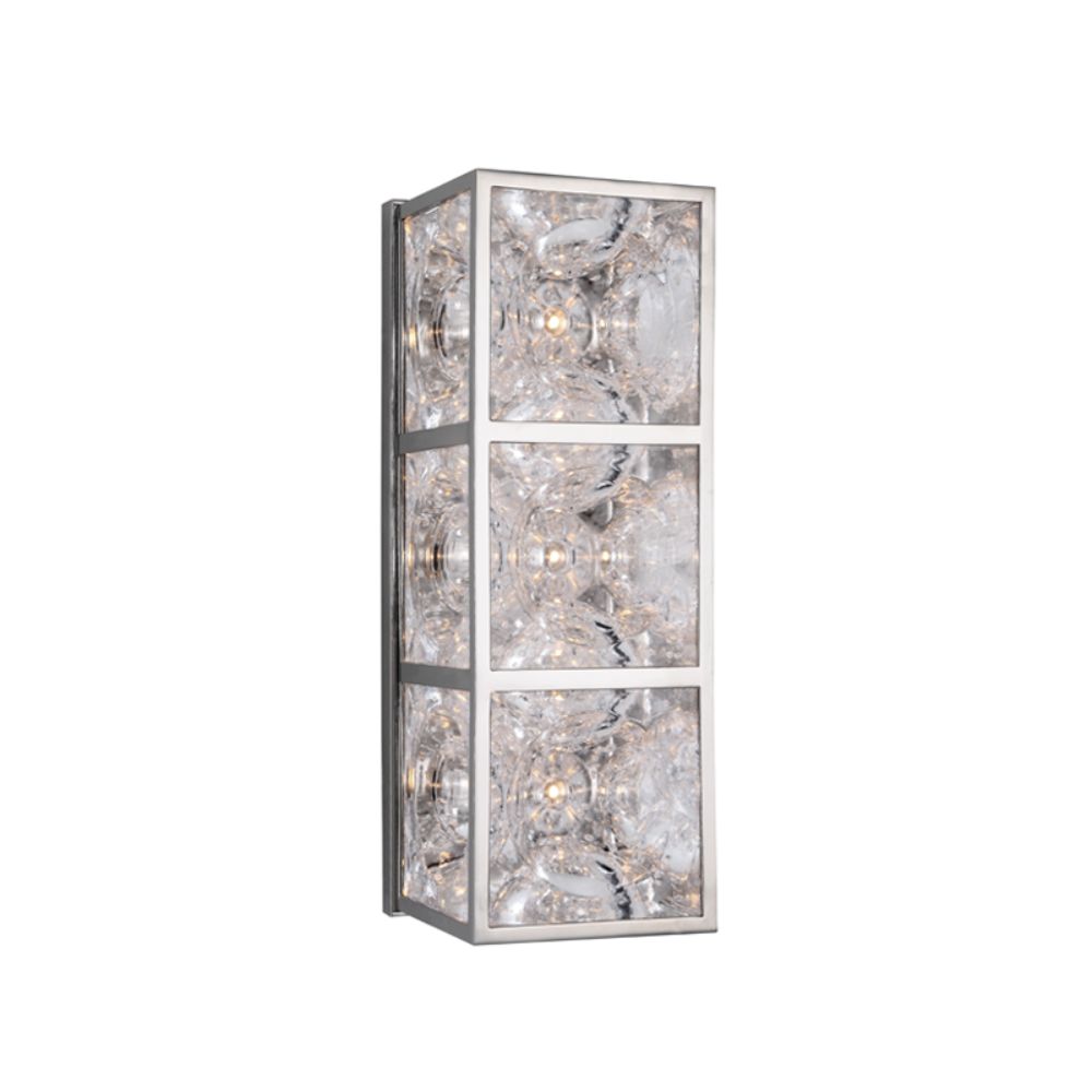Hudson Valley 1993-PN 3 LIGHT WALL SCONCE in Polished Nickel