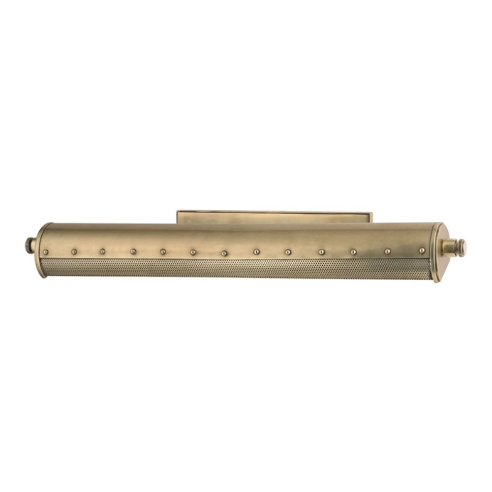 Hudson Valley Lighting 2126-AGB Gaines 3 Light Picture Light in Aged Brass