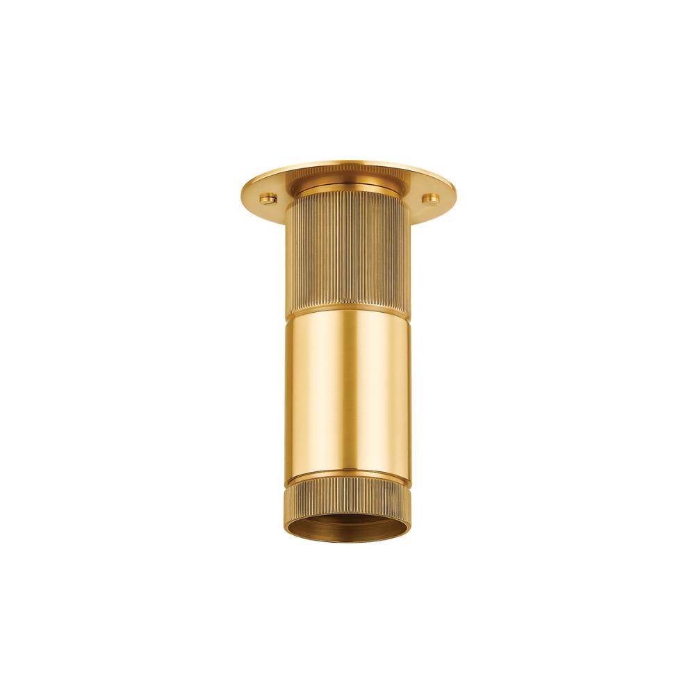 Hudson Valley 2205-AGB Dighton Flush Mount in Aged Brass