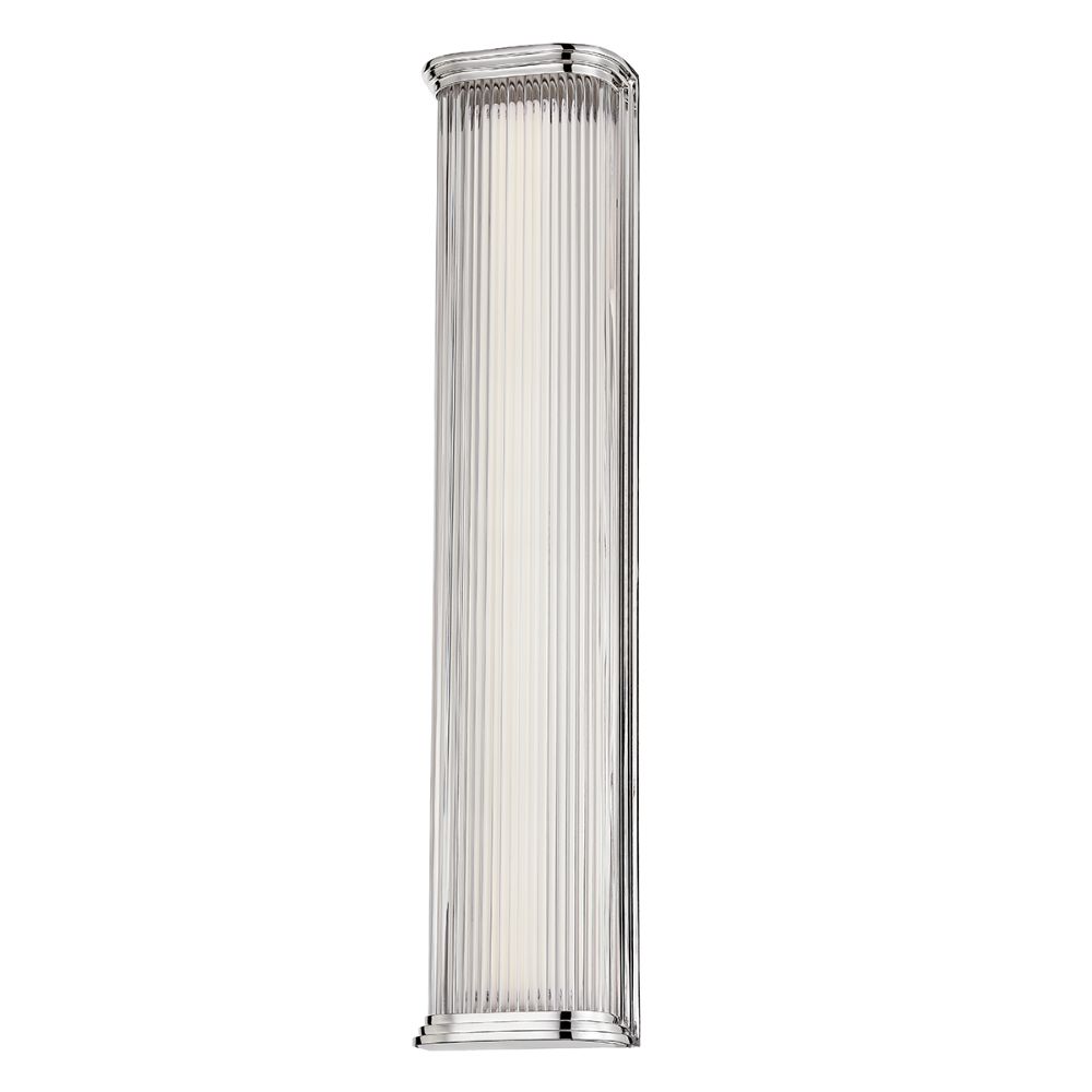 Hudson Valley 2225-PN 1 Light Wall Sconce in Polished Nickel
