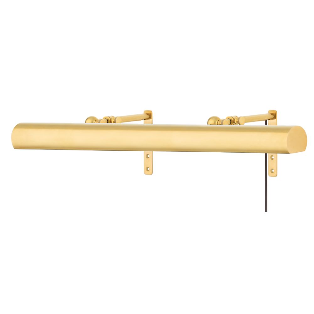 Hudson Valley Lighting 2430-AGB Vernon 4 Light Picture Light in Aged Brass