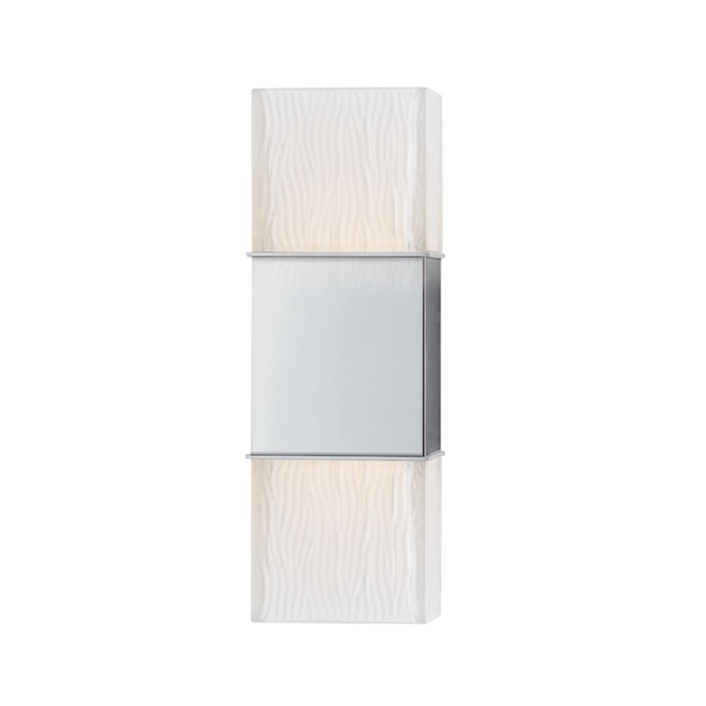 Hudson Valley Lighting 282-PC Aurora 2 Light Wall Sconce in Polished Chrome