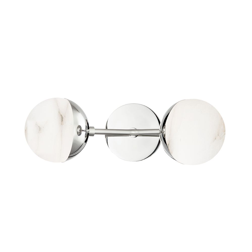 Hudson Valley 2832-PN 2 Light Wall Sconce in Polished Nickel