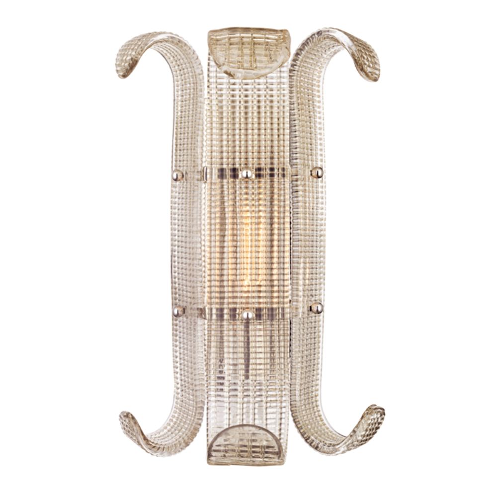 Hudson Valley 2900-PN 1 LIGHT WALL SCONCE in Polished Nickel