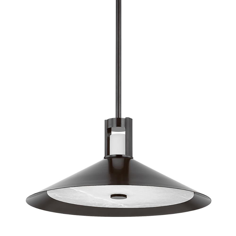 Hudson Valley 3020-DB Clermont Pendant in Distressed Bronze