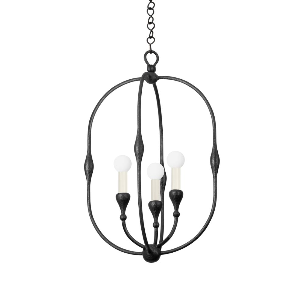 Hudson Valley Lighting 3215-AI Baltic Pendant in Aged Iron