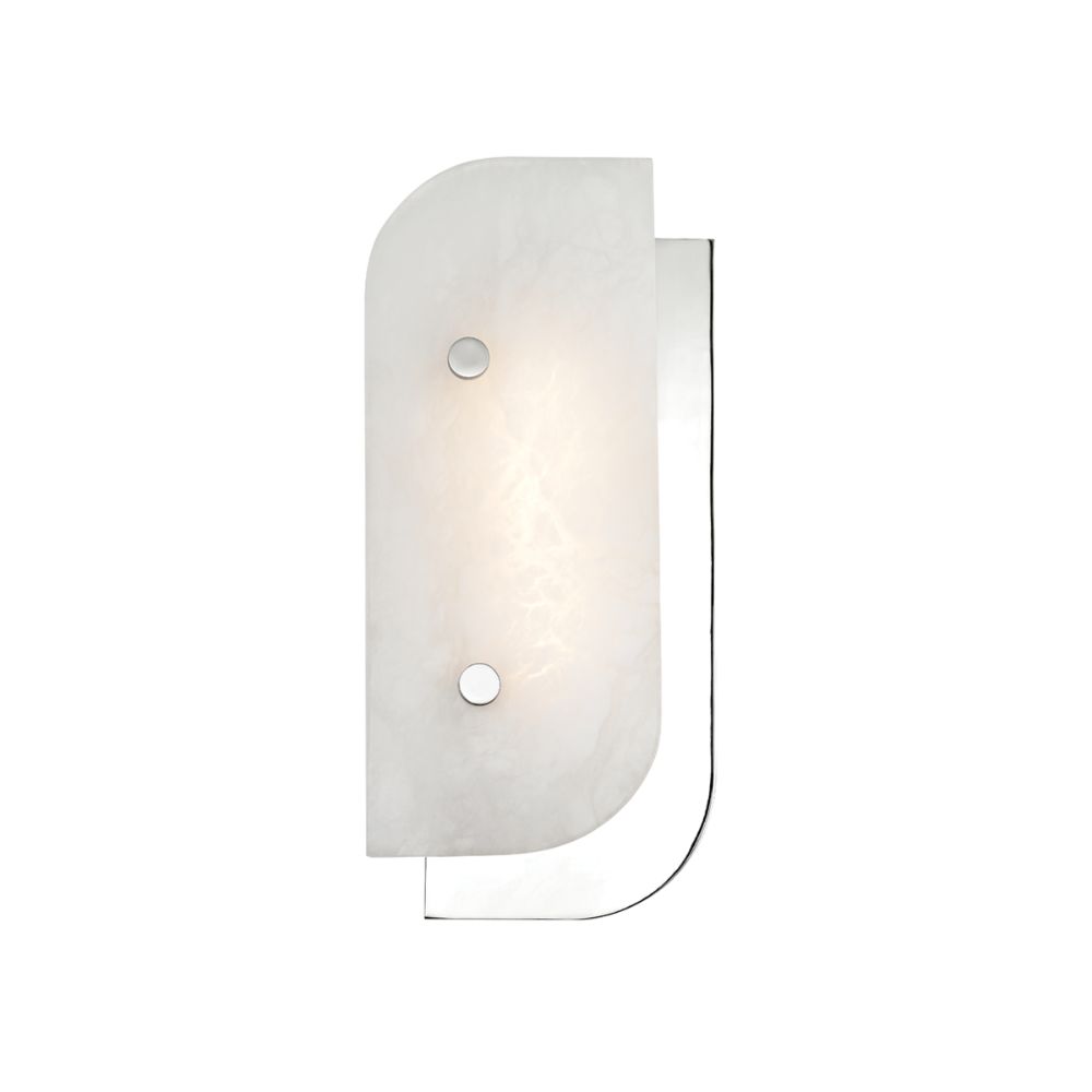 Hudson Valley 3313-PN Yin & Yang 1 Light Small Led Wall Sconce in Polished Nickel