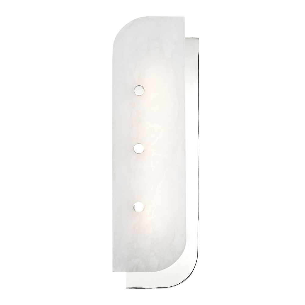 Hudson Valley 3319-PN Yin & Yang 1 Light Large Led Wall Sconce in Polished Nickel