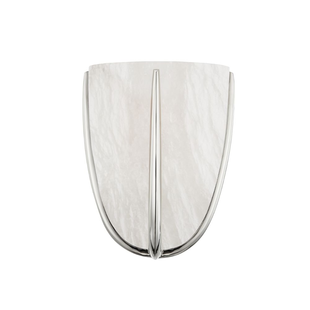 Hudson Valley 3500-PN 1 Light Wall Sconce in Polished Nickel