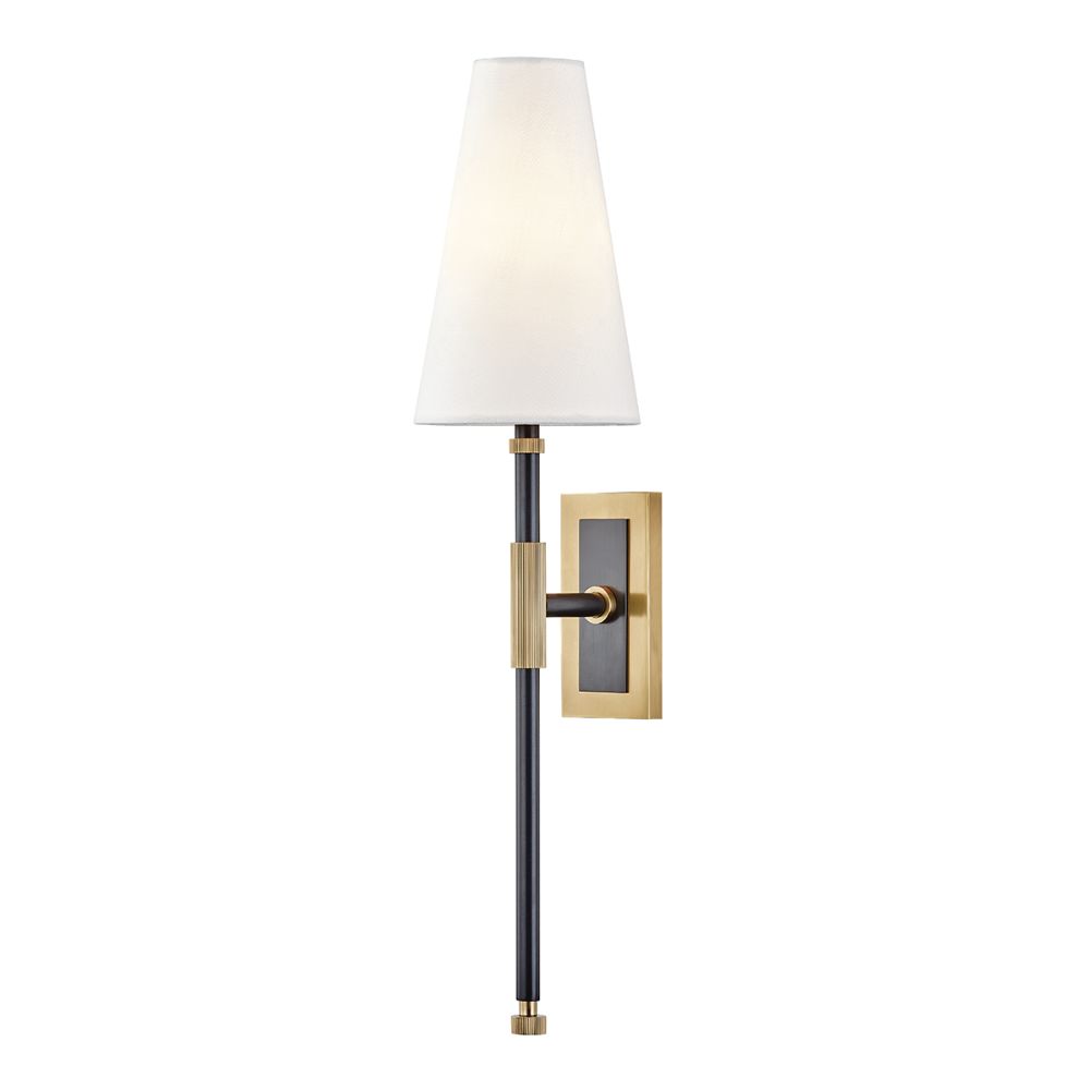 Hudson Valley 3721-AOB Bowery "1 Light ""A"" Wall Sconce"