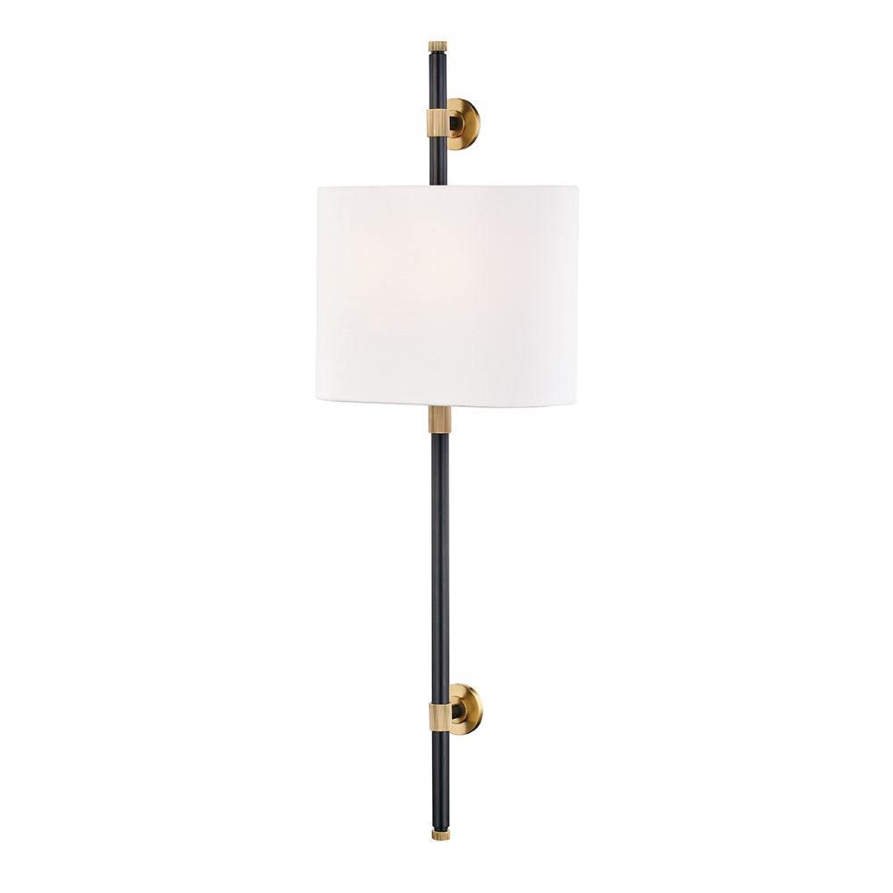 Hudson Valley 3722-AOB Bowery 2 Light Wall Sconce
