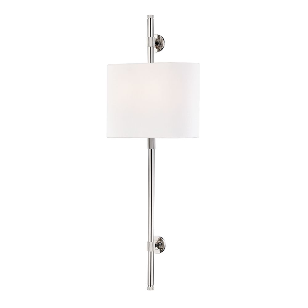 Hudson Valley 3722-PN Bowery 2 Light Wall Sconce