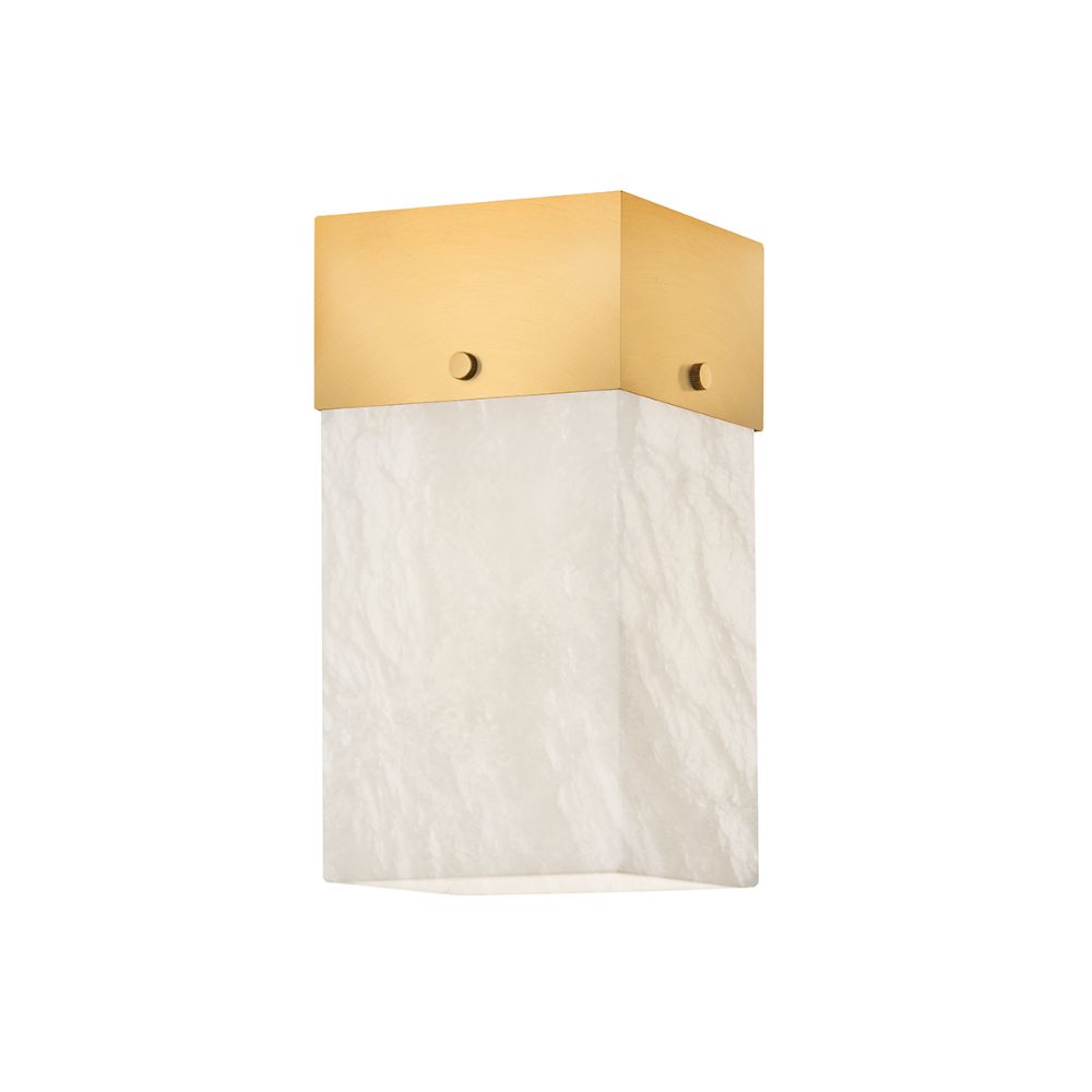Hudson Valley 3800-AGB 1 Light Wall Sconce in Aged Brass