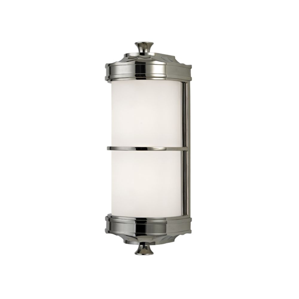 Hudson Valley 3831-PN ALBANY-WALL SCONCE in Polished Nickel
