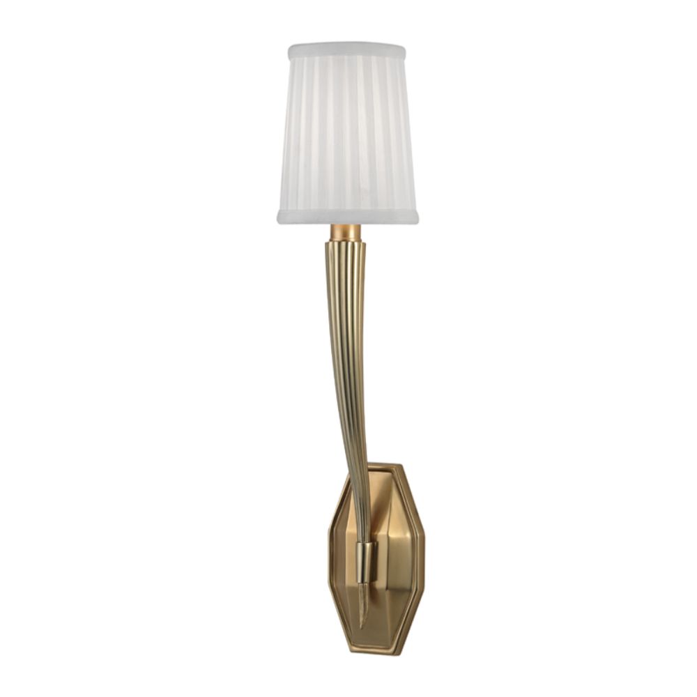 Hudson Valley 3861-AGB ERIE-WALL SCONCE in Aged Brass