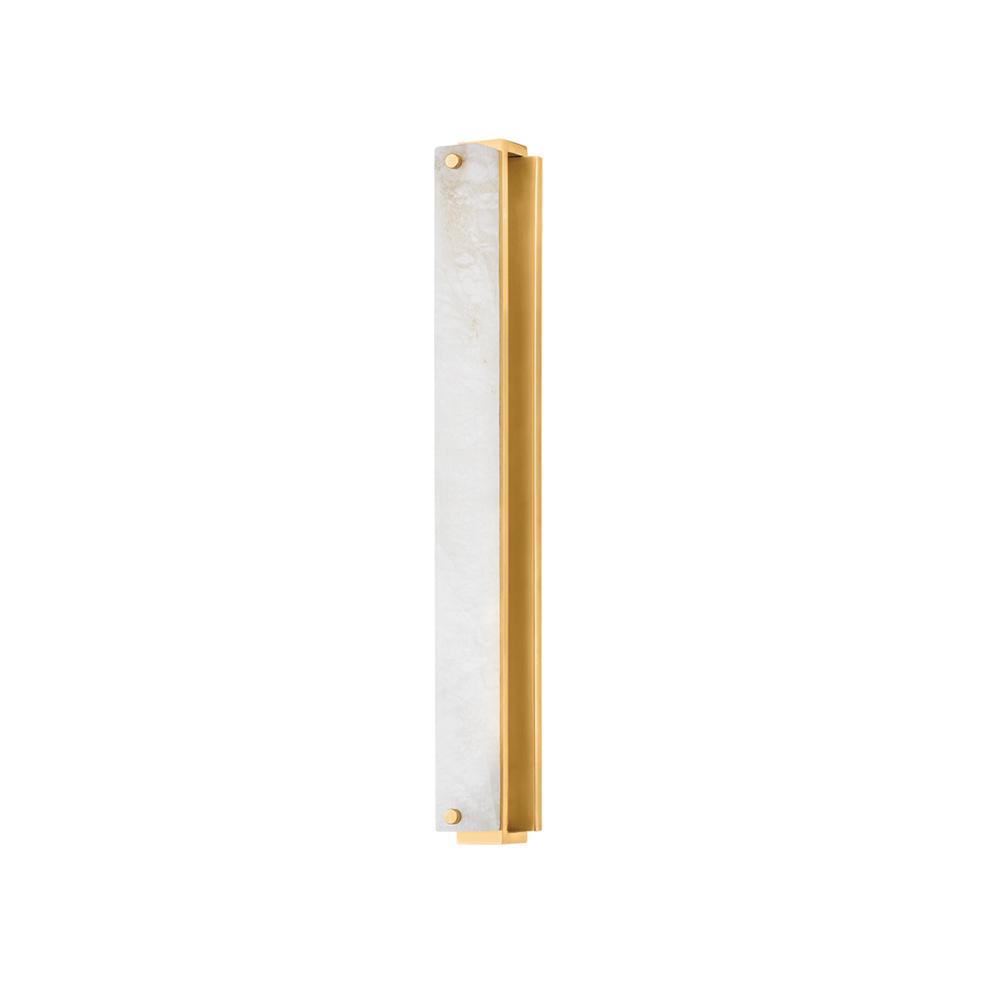 Hudson Valley 4051-AGB Edgemere Wall Sconce in Aged Brass