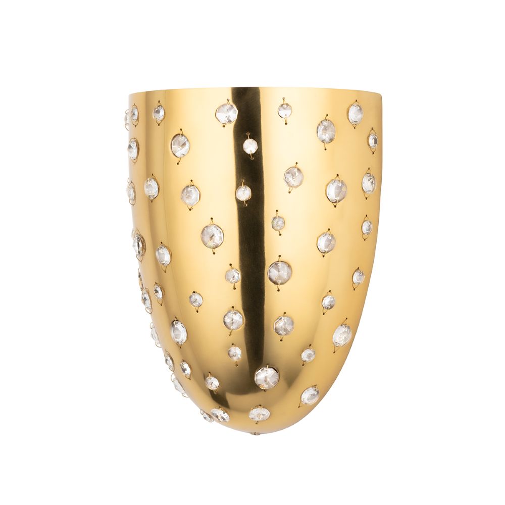Hudson Valley Lighting 4600-AGB Dalton 2 Light Wall Sconce in Aged Brass