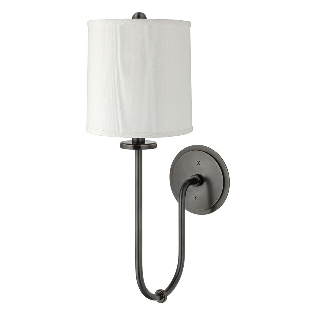 Hudson Valley Lighting 511-OB Jericho 1 Light Wall Sconce in Old Bronze